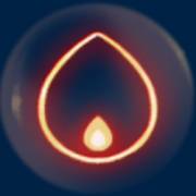 Mystic Elements: Orangefarbener Klecks