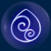 Mystic Elements: Blauer Klecks