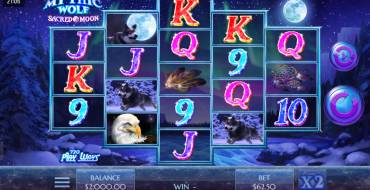 Mythic Wolf Sacred Moon: Spielautomat