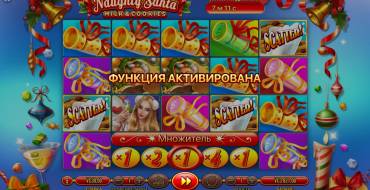Naughty Santa: 3 Scatter-Symbole