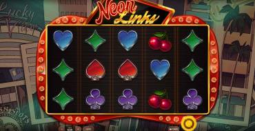 Neon Links: Spielautomat