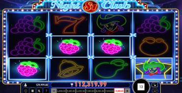 Night Club 81: Gewinne