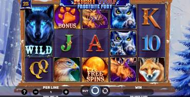 Night Wolf — Frostbite Fury: Spielautomat