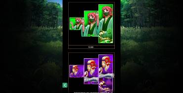 Oni Hunter Plus: Auszahlungstabelle