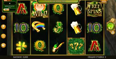 Patrick's Charms: Spielautomat