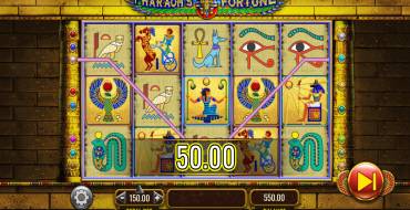 Pharaohs Fortune IGT: Gewinne