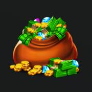 Piggy Bank Cash: Eine Tasche voller Geld