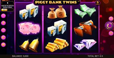 Piggy Bank Twins: Spielautomat