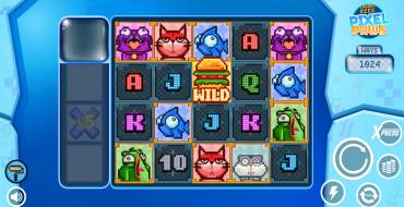 Pixel Paws: Spielautomat
