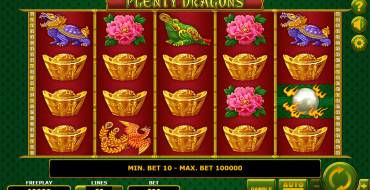 Plenty Dragons: Spielautomat