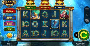 Power of Atlantis Trio: Spielautomat