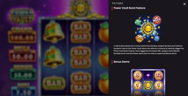 Power Vault: Bonus Spiele