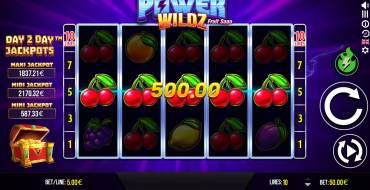 Power Wildz Fruit Saga: Gerät