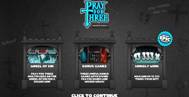 Pray For Three: Einzigartige Merkmale