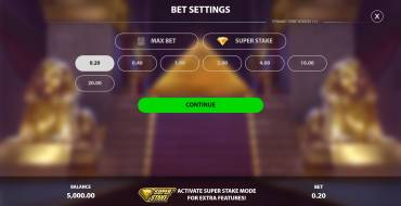 Pyramid Strike: Wette