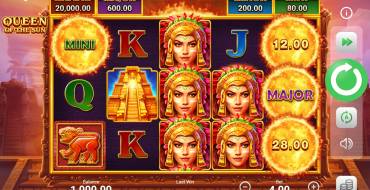 Queen of the Sun: Spielautomat