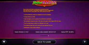 Rakin' Bacon: Regeln