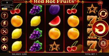 Red Hot Fruits: Spielautomat
