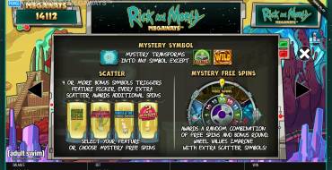 Rick and Morty Megaways: Mysteriöse Symbole