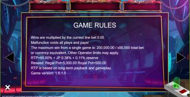 Rick and Morty Wubba Lubba Dub Dub Jackpot King: Regeln