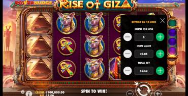 Rise of Giza: Die Wette