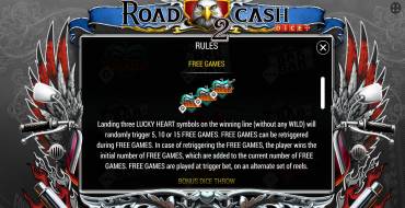 Road 2 Cash Dice: Gratisdrehs und/oder Neudrehungen