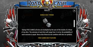 Road 2 Cash Dice: Bonus Spiele