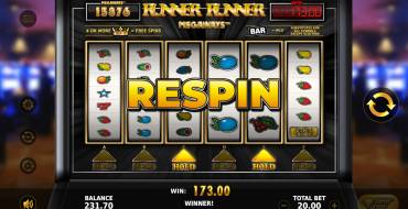 Runner Runner Megaways: Halten-Funktion
