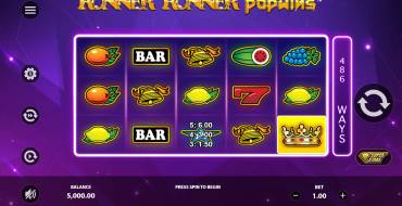 Runner Runner Popwins: Gestaltung
