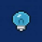 Santa's Stack: Blaues Licht