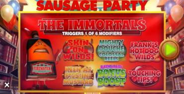 Sausage Party: Bonus Spiele