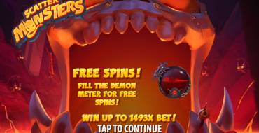 Scatter Monsters: Spielautomat