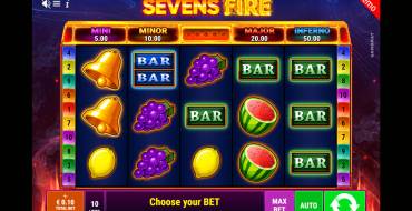 Sevens Fire: Spielautomat