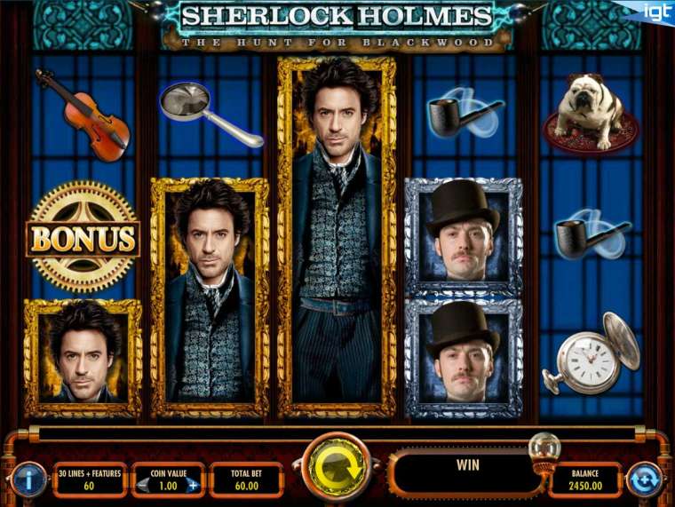 Sherlock Holmes: The Hunt for Blackwood (IGT)