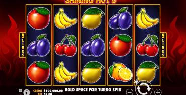 Shining Hot 5: Gestaltung