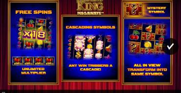 Shining King Megaways: Spielautomat