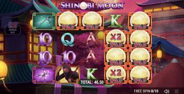 Shinobi Moon: Japanisches Wild-Symbol