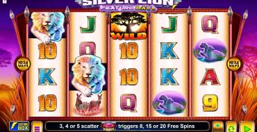 Silver Lion Feature Ball: Spielautomat