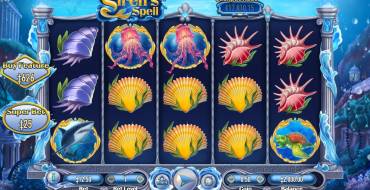 Siren's Spell: Der Hauptbildschirm des Spiels