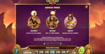 Sisters of the Sun: Eigenschaften