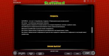 Slotomoji: Regeln