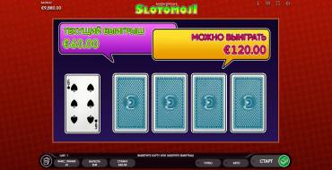 Slotomoji: Risiko-Spiel