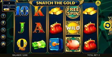 Snatch the Gold: Spielautomat