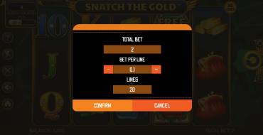 Snatch the Gold: Wette