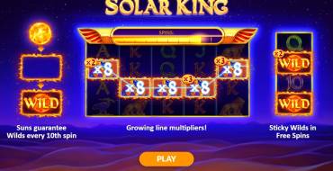 Solar King: Einzigartige Merkmale