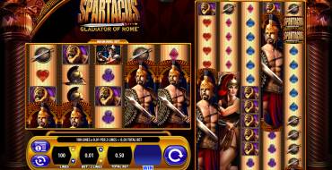 Spartacus Gladiator of Rome: Spielautomat