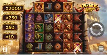 Spartacus Lightning Blitz: Spielautomat