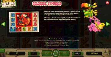 Spinata Grande: Slot-Symbole