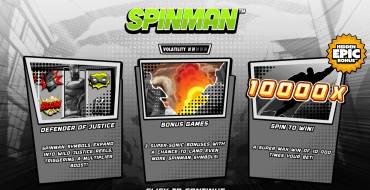 Spinman: Einzigartige Merkmale