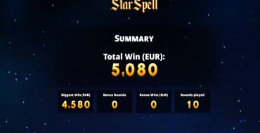 Star Spell: Gewinne